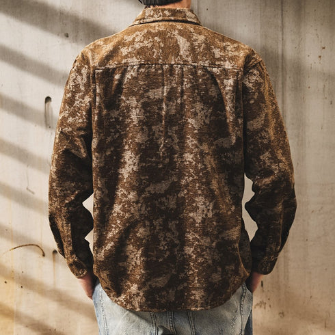 Vintage Camo Work Style Shirt P1834